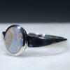Sterling Silver -Solid Boulder Opal