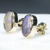 10k Gold - Solid Boulder Opal