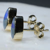 Easy Wear Gold Opal Stud Design