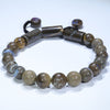 Natural Australian Boulder Opal Adjustable Bracelet