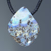 Natural Australian Opal Side Drill Pendant