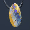 Natural Australian Boulder Opal Pendant
