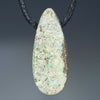 Natural Australian Boulder Opal Side Drill Pendant