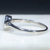 Silver Opal Ring Side View