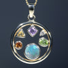 Easy Wear Opal and Gemstone Pendant