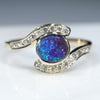 Natural Australian Queensland Black Boulder Opal