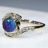 10k Gold Setting with Natural Diamonds