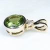 Peridot Pendant Side View