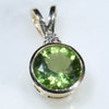 Peridot Pendant Front View