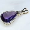 10k Gold- natural Tanzanite- Natural Diamond