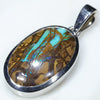 Sterling Silver - Solid Boulder Matrix Opal