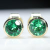 10k Gold - Natural Green Garnet (Tzavorite)