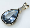 10k Gold- Natural Aquamarine- Natural Diamond