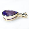 Natural 3.5ct Tanzanite  and Diamond Gold Pendant Code - GSP16