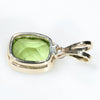 Gold Gem Pendant Rear View