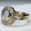 Beautiful Opal and Diamond Wedding Ring Set