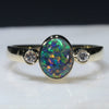 Gorgeous Australian Lightning Ridge Black Opal