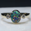 Natural Australian Black Opal