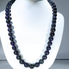 Sandstone Opal Matrix  (Fairy Opal)  19.5" Long, Round Beaded Necklace Code - NO422