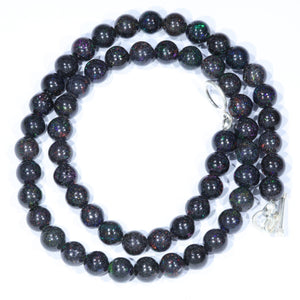 Natural Australian Sandstone Matrix Opal (Fairy Opal) Necklace