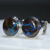 Sterling Silver - Solid Boulder Opal Matrix