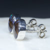 Easy Wear Silver Round Stud  Design