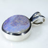 Sterling Silver - Solid Boulder Opal