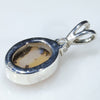 Silver Opal Pendant Rear View