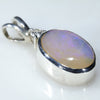 Silver Pendant Side View