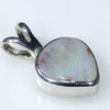 Silver Opal Pendant Side View