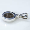 Silver Opal Pendant Rear View