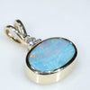 Easy Wear Oval Gold Pendant Design