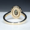 Opal and Diamond Ring Rear View