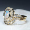Gorgeous Engagement Opal Wedding Set 