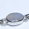 Australian Boulder Opal Silver Bracelet 13.5cm -17.5cm Code SIV05