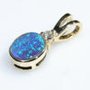 18k Gold - Solid Boulder Opal
