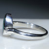 Silver Opal Ring Side View