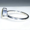 Silver Opal Ring Side View