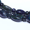 Sandstone Opal Matrix (Fairy Opal) Round Bead Necklace (42cm Long) Code - NO473