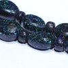 Sandstone Opal Matrix (Fairy Opal) Round Bead Necklace (42cm Long) Code - NO473