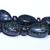 Sandstone Opal Matrix (Fairy Opal) Round Bead Necklace (42cm Long) Code - NO473