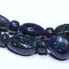 Sandstone Opal Matrix (Fairy Opal) Round Bead Necklace (42cm Long) Code - NO473
