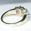 Gold Opal Ring Side View