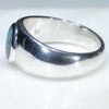 Silver Opal Ring Side View