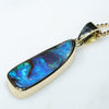 18k Gold - Solid Boulder Opal 