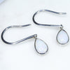 Easy Wear Silver Drop Earring Design