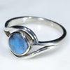 Sterling Silver - Solid Boulder Opal