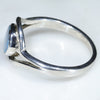 Silver Opal Ring Side View