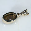 Solid Opal Pendant Rear View