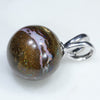 Sterling Silver - Solid Boulder Matrix Opal